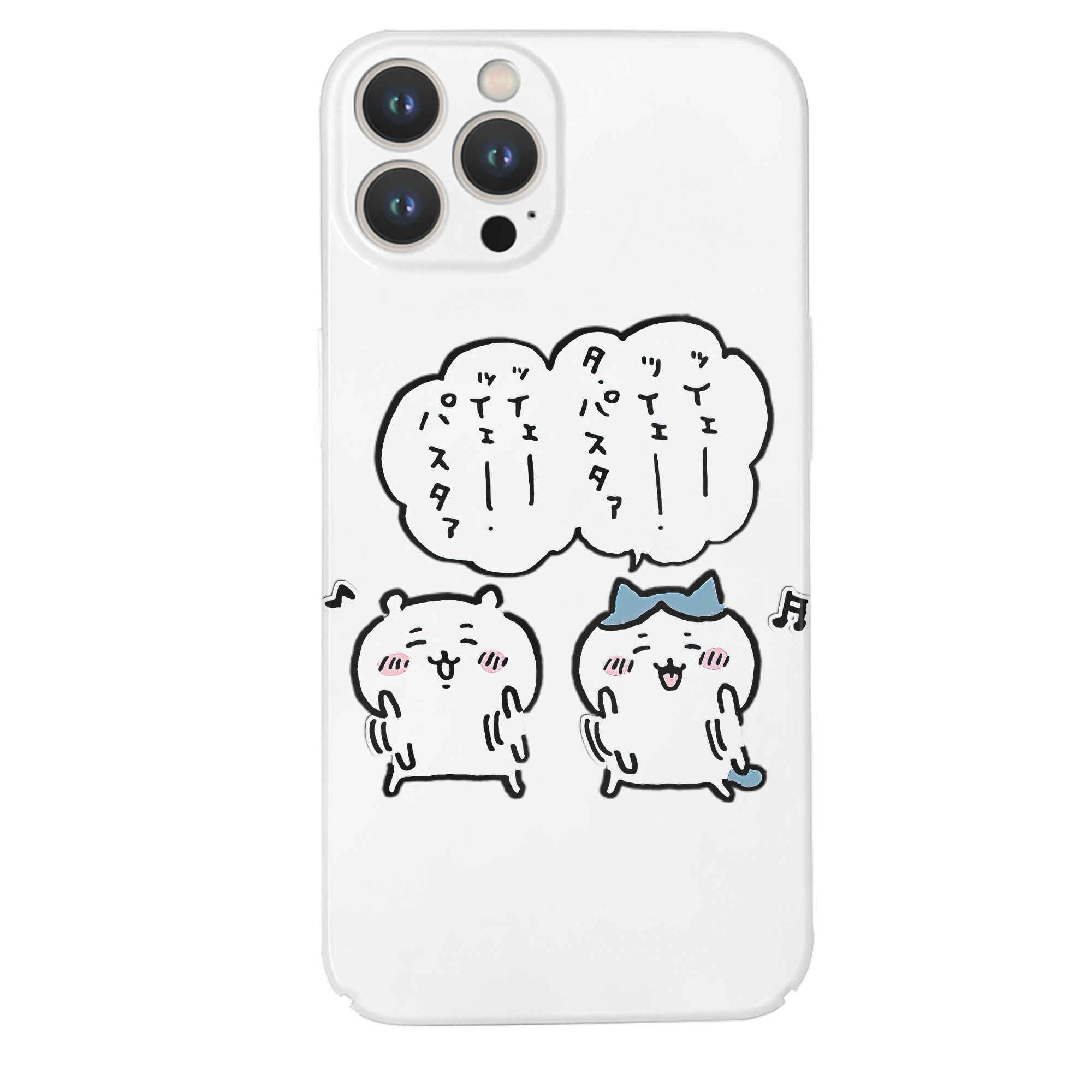 （画像用） ちいかわ ハチワレ Chii-kawa hachiware 【iPhone 14シリーズ対応】ハードケース